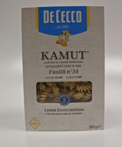 FUSILLI N 34 DI SEMOLA DI GRANO DURO KAMUT DE CECCO