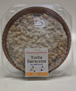 TORTA AL GRANO SARACENO E MIRTILLO