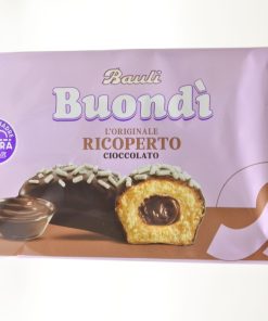 BUONDI RICOPERTO E RIPIENO DI CIOCCOLATO BAULI