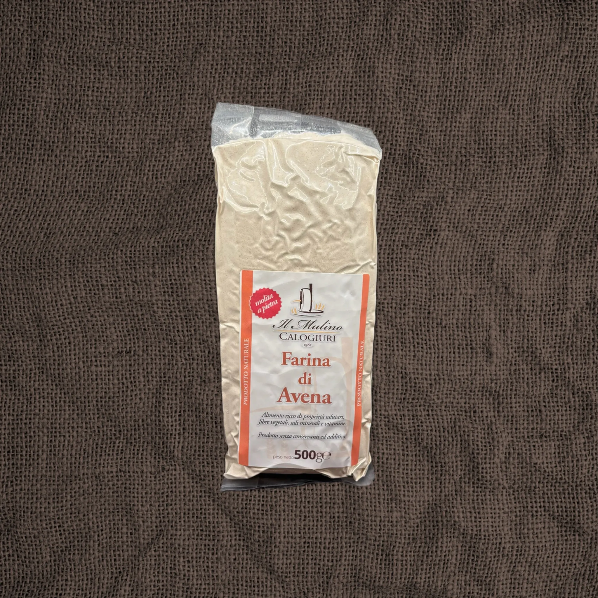 Farina di avena molita a pietra