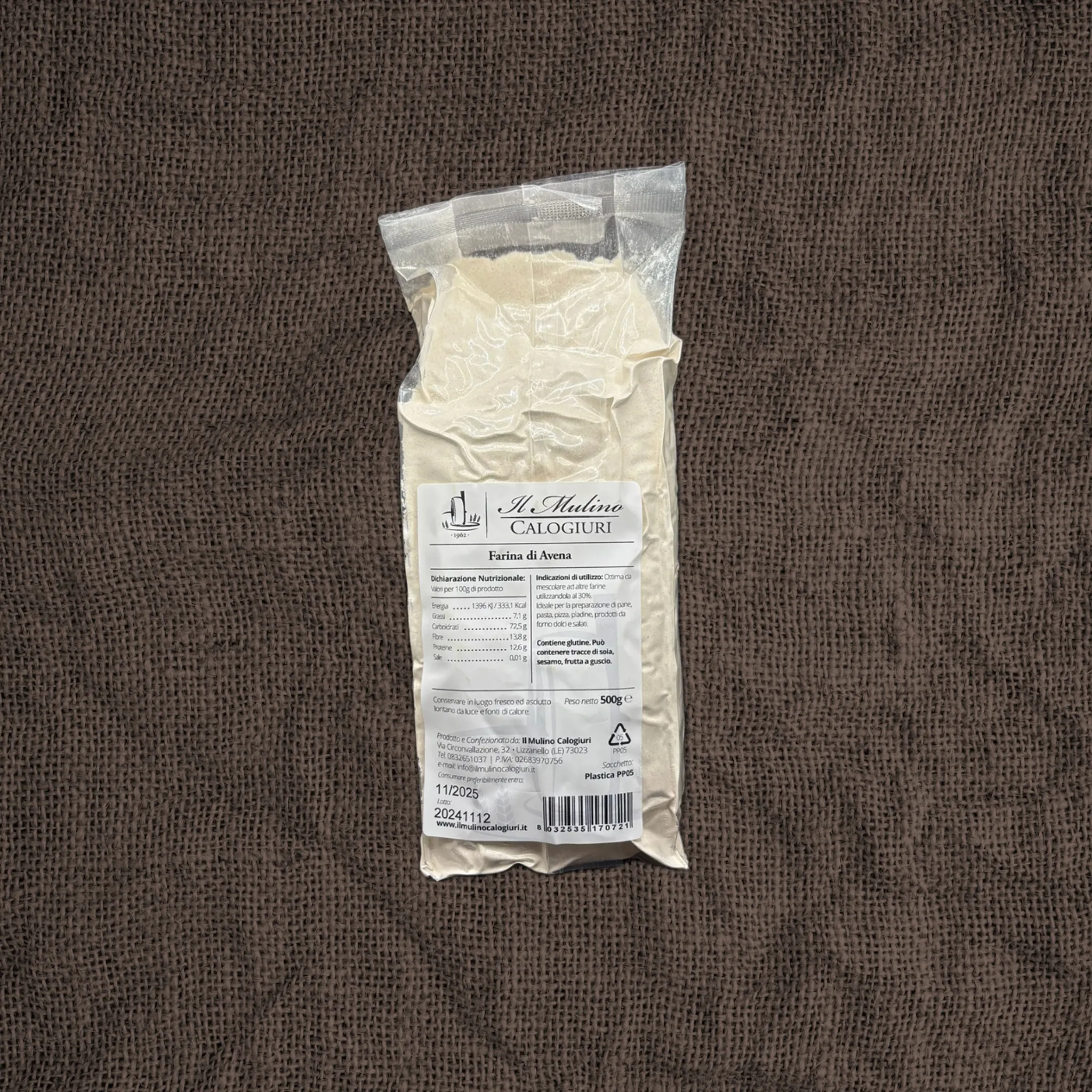 Farina di avena molita a pietra - immagine 2