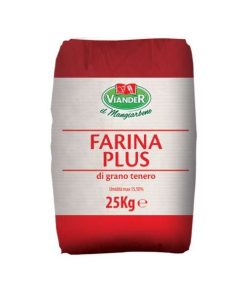 Farina Extra di grano tenero La Rossa sacco da 25Kg “Viander”