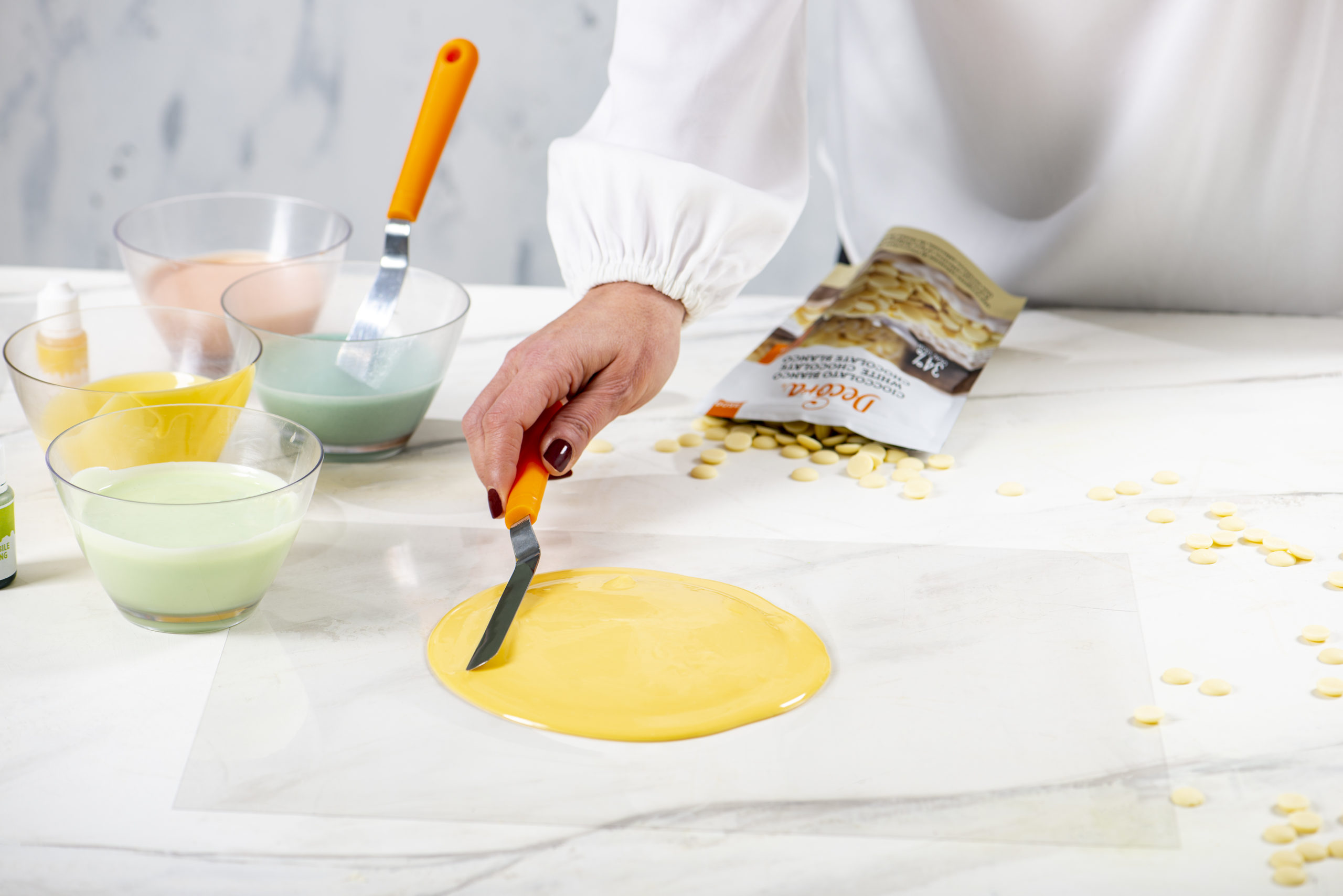 Cioccolato in dischetti Bianco - immagine 4