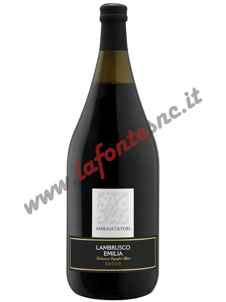 Lambrusco Emilia Igt Secco Ambasciatori 1,5 lt.