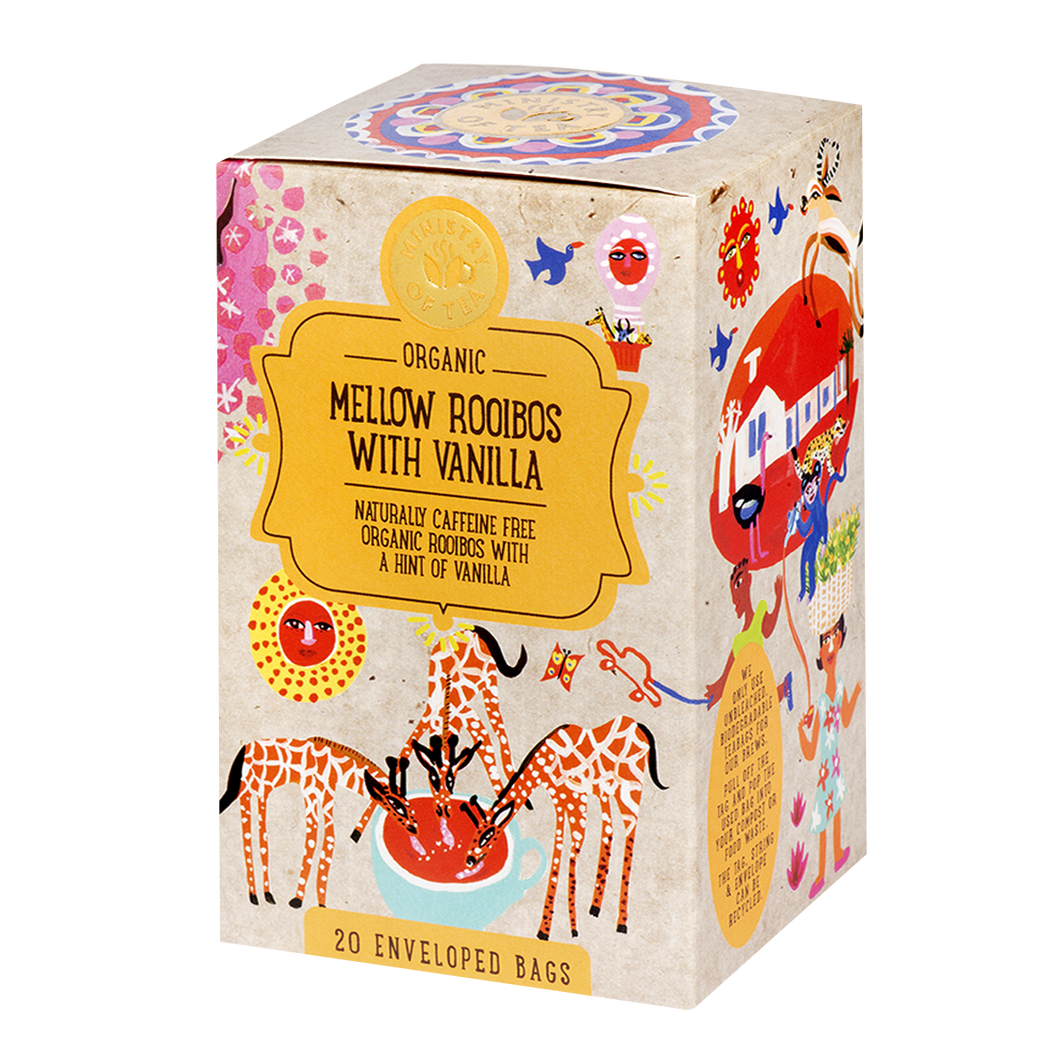 Ministry of Tea Tè Rooibos con Vaniglia 20 bustine