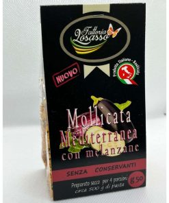 Mollicata con melanzane e peperoni cruschi “Fattoria Losasso”