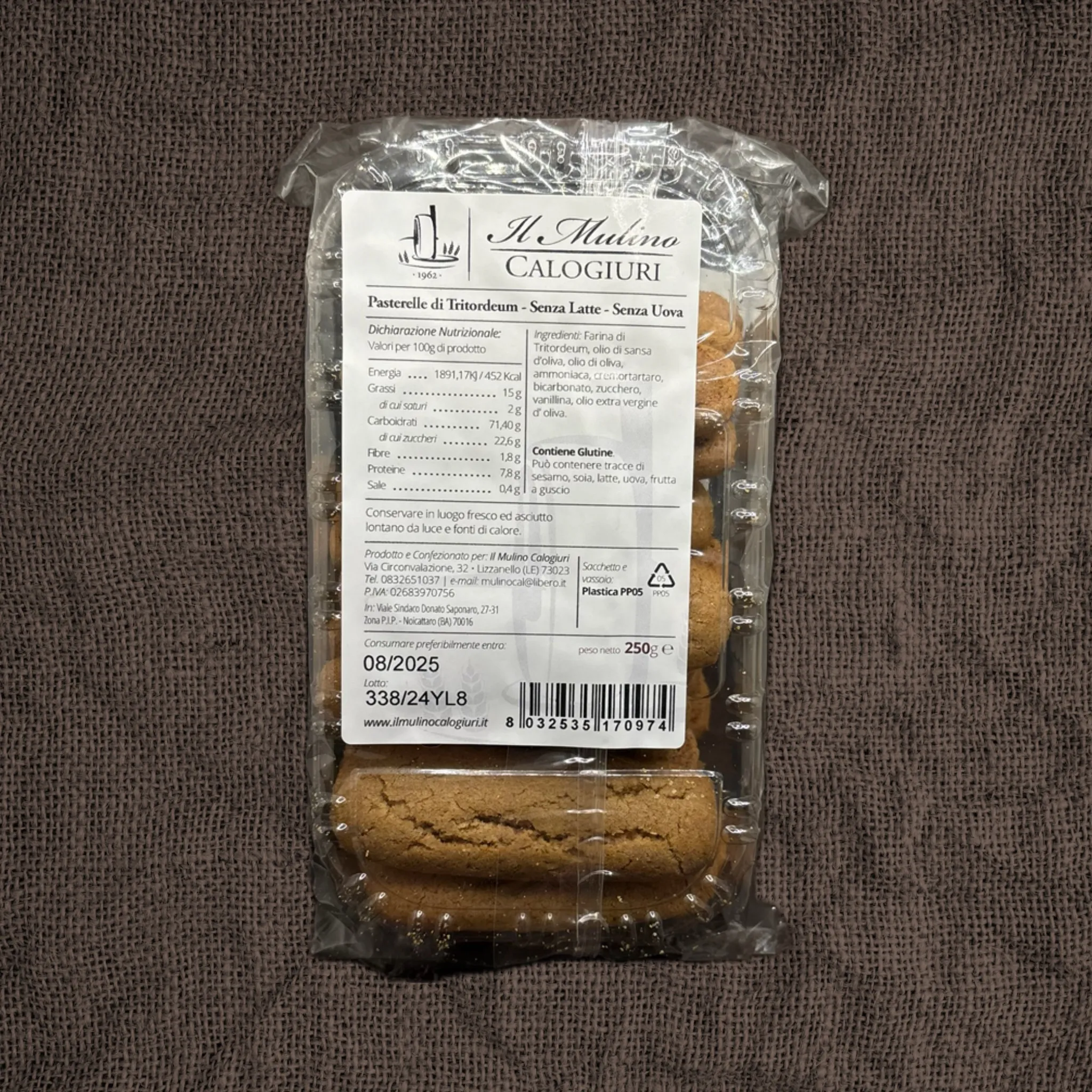 Pasterelle Tritordeum senza latte e uova - immagine 2