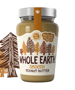 Whole Earth Smooth Peanut Butter 340g