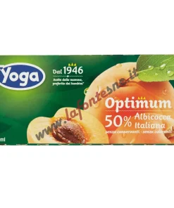 Yoga Optimum 50% Albicocca Italiana – Confezione da 3×200 ml. (con cannuccia)
