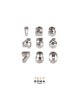 TAGLIAPASTA NUMERI IN ACCIAIO INOX