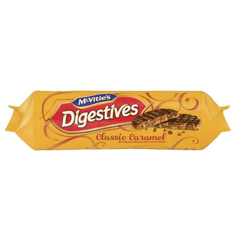 Mcvitie’s Caramel Digestives Biscuits 250g