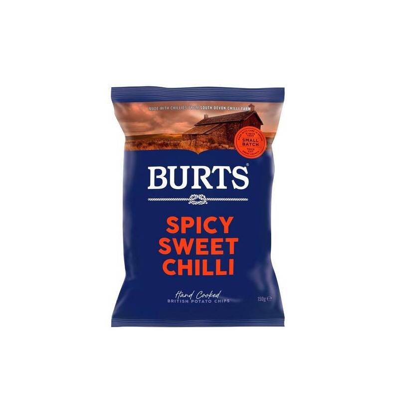 Burts Sweet Chilli Potato Chips 150g