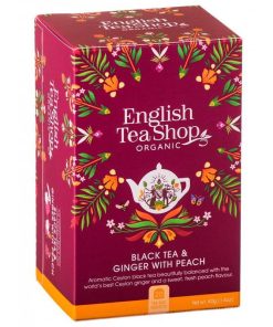 English tea Shop te Nero con Zenzero e Pesca 20 bustine