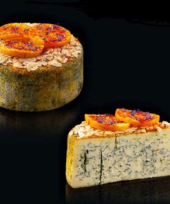 Blu Amaranto (tre latti erborinato – arancia amara, mandorle e zafferano) Formaggio Erborinato 2 Kg “Il Mangiar Bene”