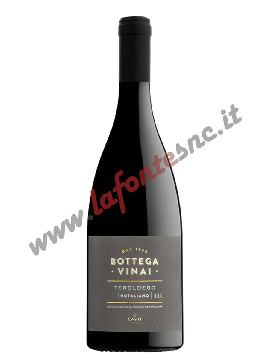 Teroldego Rotaliano Doc Bottega Vinai 75 cl.