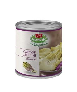 Carciofi a fettine al naturale 1 pezzo da 2,7 Kg “Viander”