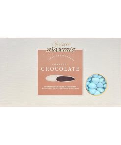 Confetti cuori piccoli celeste Maxtris