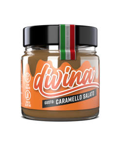 Divina Caramello salato – Crema proteica spalmabile