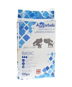 Ferribiella – Tappetini Igienici Cane Assorbello, 60x90cm, 100pz