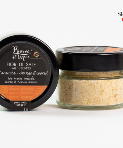 Fior di sale Riserva del mare aromatizzato all’arancia