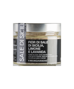Fior di Sale di Sicilia Limone e Lavanda “Il Mangiar Bene”
