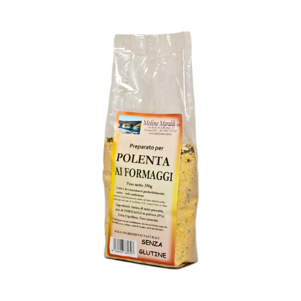 Polenta ai Formaggi Senza Glutine