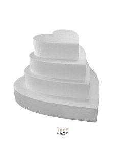 CUORE DI POLISTIROLO – VARIE MISURE