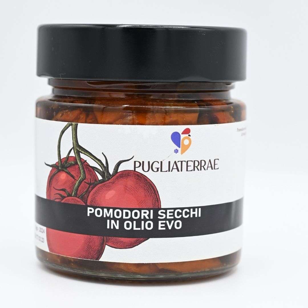 Pomodorino secco in olio EVO 230 gr “Pugliaterrae”