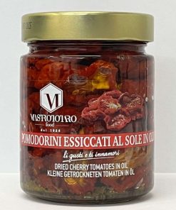Pomodorini essiccati in olio extra vergine di oliva 314 ml 6 pezzi “Mastototaro Food”