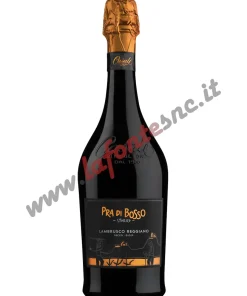 Reggiano Dop Lambrusco Rosso “Prà di Bosso – Storico -” Casali 75 cl.