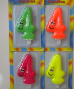 Candele fluorescenti n. 4