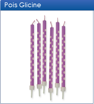 Candeline pois glicine