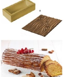 Kit stampo in silicone effetto legno