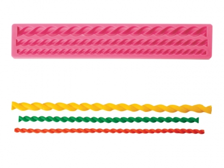 Stampo per bordure treccia