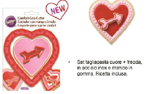 Tagliapasta cuore freccia