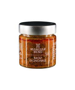 Ragù di Cinghiale 200 gr 1-6 pezzi “Il Mangiar Bene”