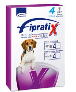Formevet Fipratix Antiparassitario Cani Taglia Media 10-20 Kg